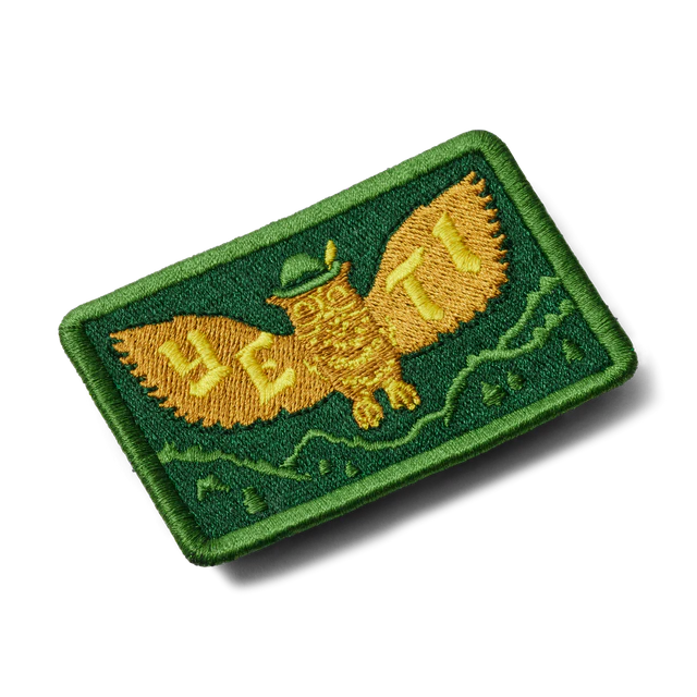 Forest Owl Patch Green