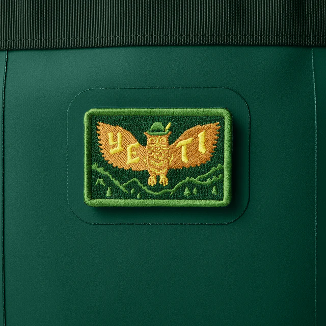 Forest Owl Patch Green