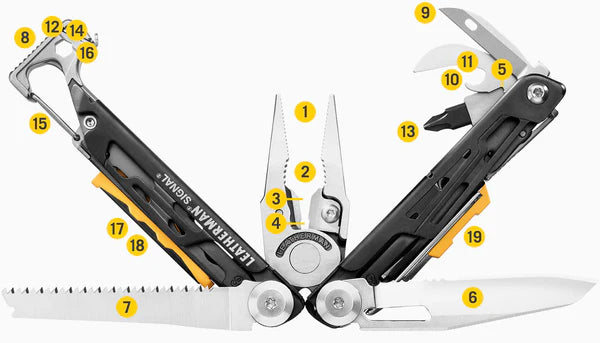 Leatherman Signal Black w/ Nylon Sheath