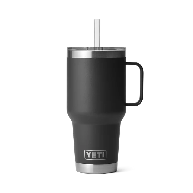 Yeti Rambler 35 oz Straw Mug Black