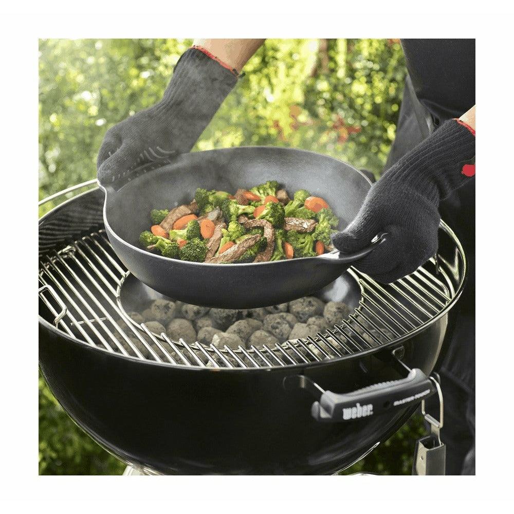 WEBER GBS CAST IRON WOK SET - Horizon Leisure