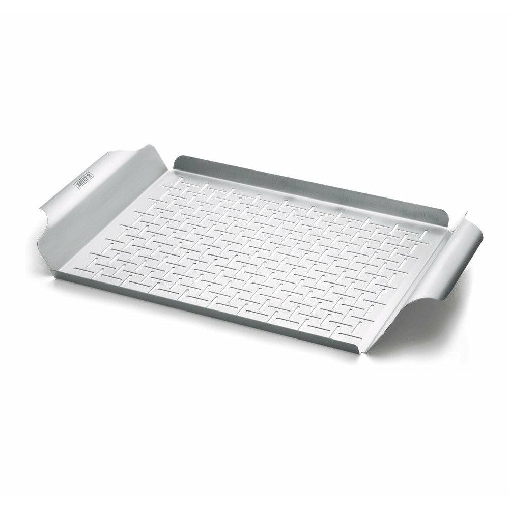 WEBER STAINLESS STEEL GRILL PAN - Horizon Leisure