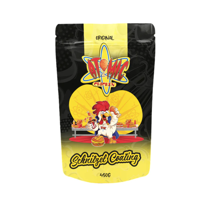 ATOMIC CHICKEN SCHNITZEL ORIGINAL 450G - Horizon Leisure