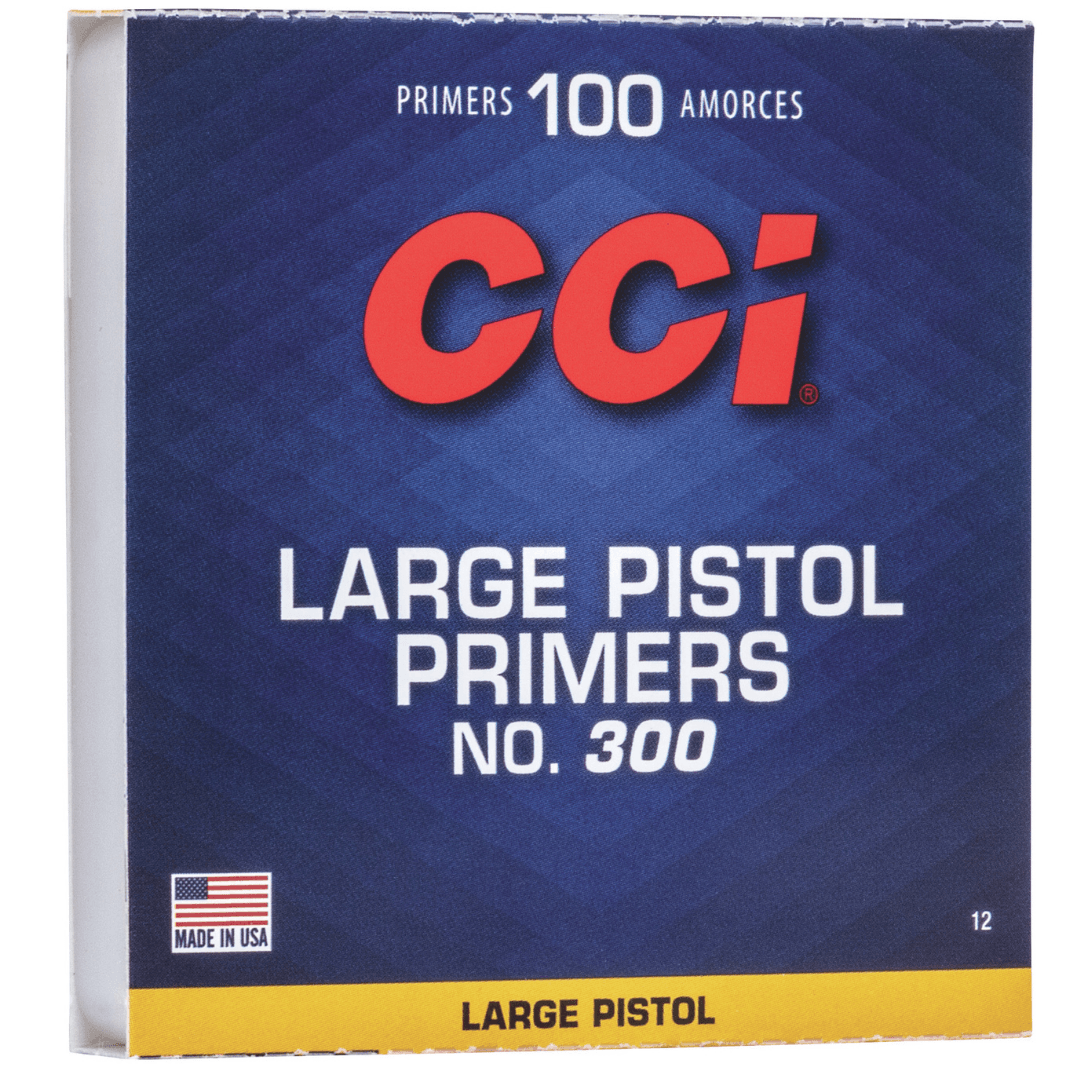 CCI PRIMERS 300 LARGE PISTOL PRIMERS (100PK) - Horizon Leisure