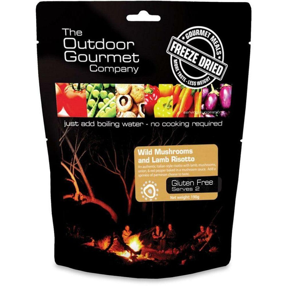 OUTDOOR GOURMET WILD MUSHROOM & LAMB RISOTTO SERVES 1 - Horizon Leisure