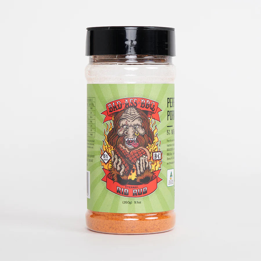 BAD ASS BBQ RIB RUB 225G - Horizon Leisure