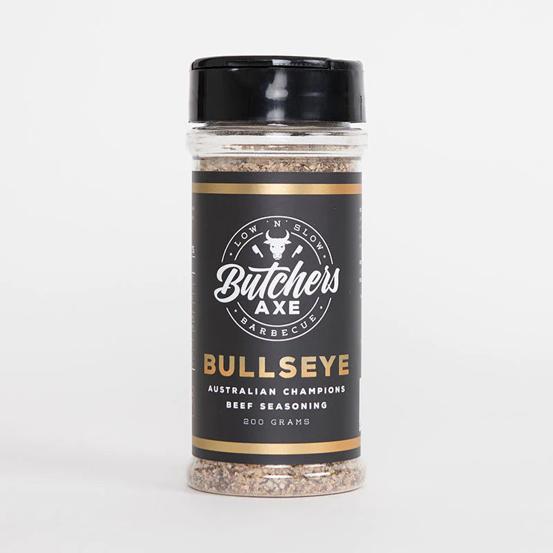 BUTCHERS AXE BBQ BULLSEYE BEEF RUB 200G - Horizon Leisure